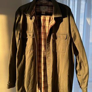 LLBean Flannel-Lined Jacket